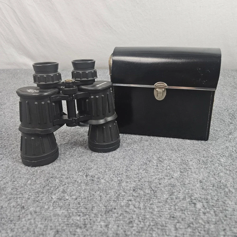 Western‎ Field Binoculars Unisex 7x50 Black Art No 35084 Japan Vintage Optics